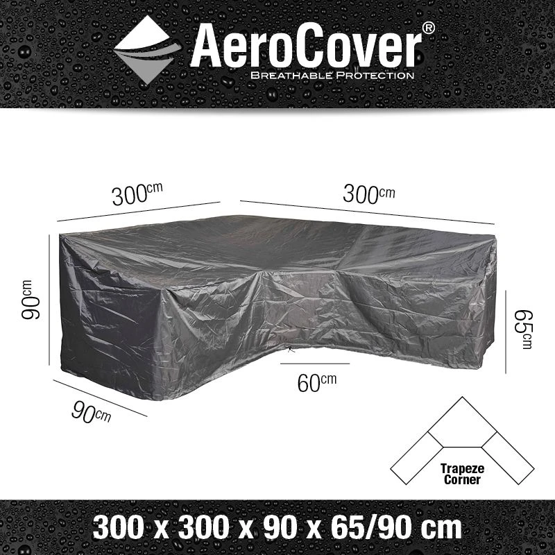 Aerocover Lounge Cover Trapeze 300x300x90 Cm - Afbeelding 2