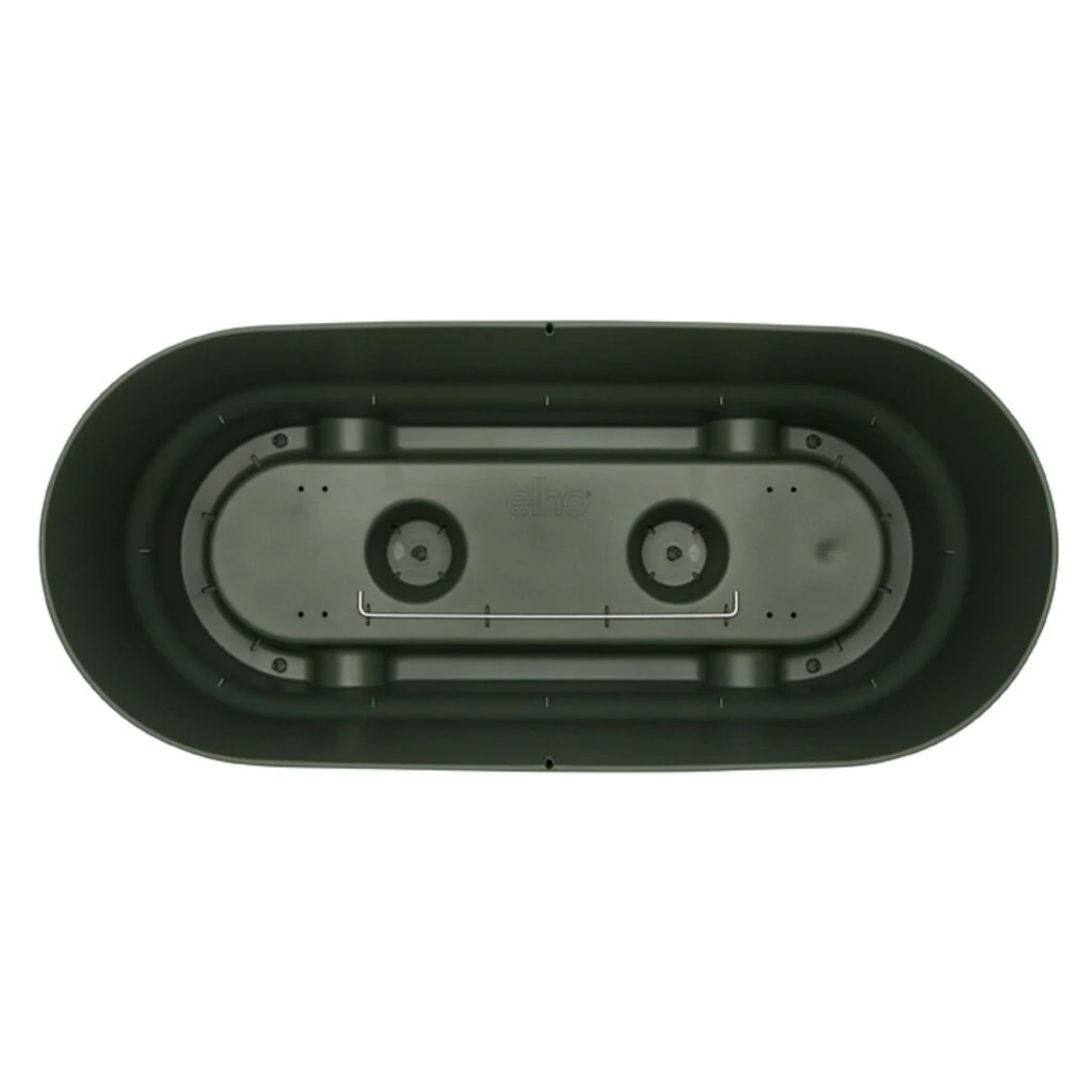 Elho Greenville Terrace Trough 60 Wheels Leaf Green - Afbeelding 2