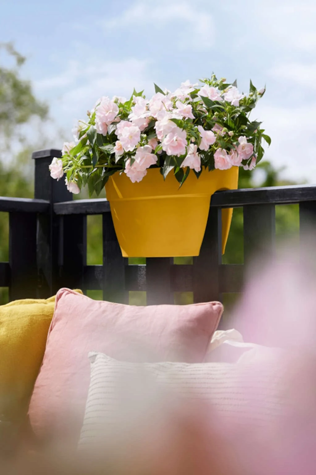 Elho Vibia Campana Flower Bridge 40 Honinggeel - Afbeelding 4