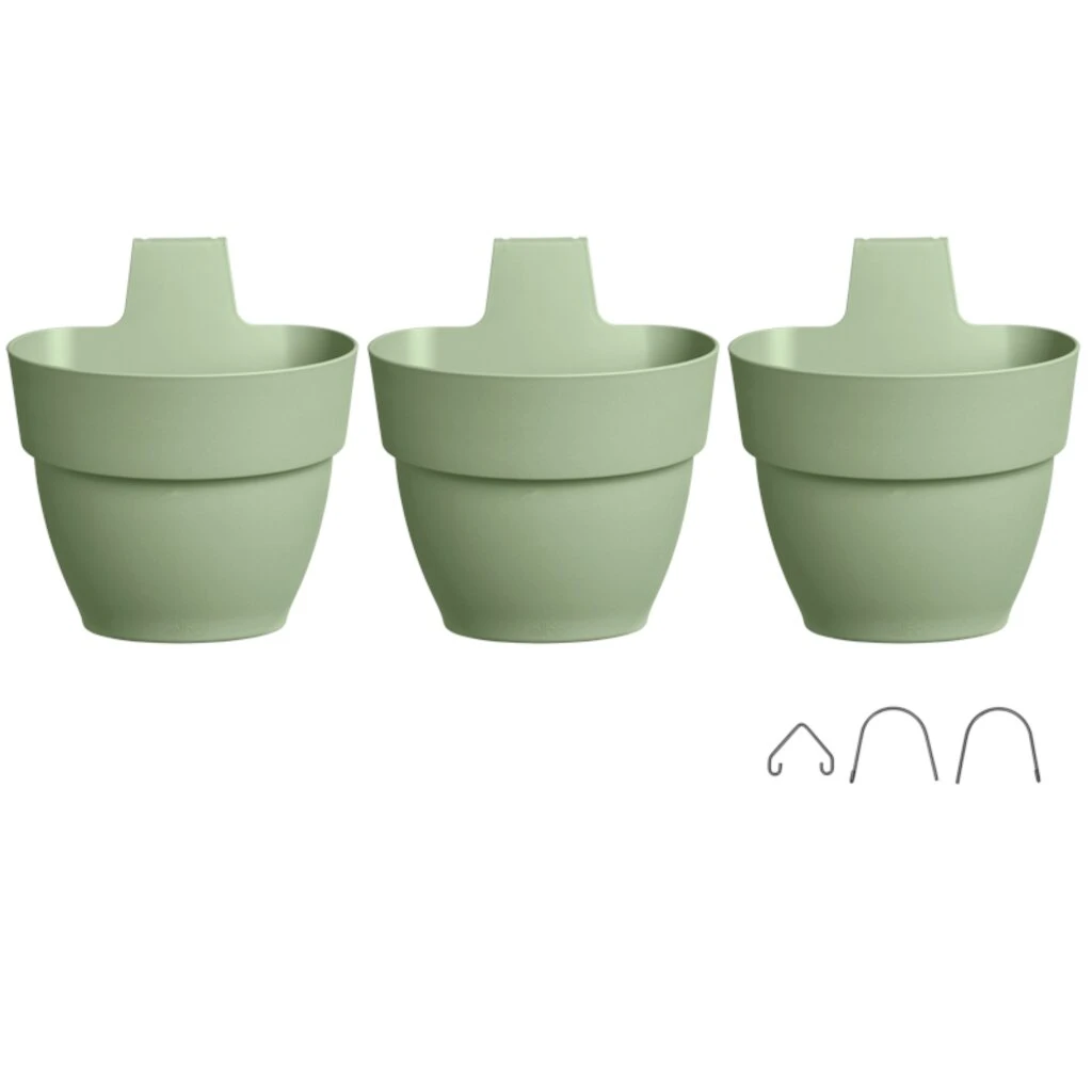 Elho Vibia Campana Vertical Forest Pistache Groen - Afbeelding 4