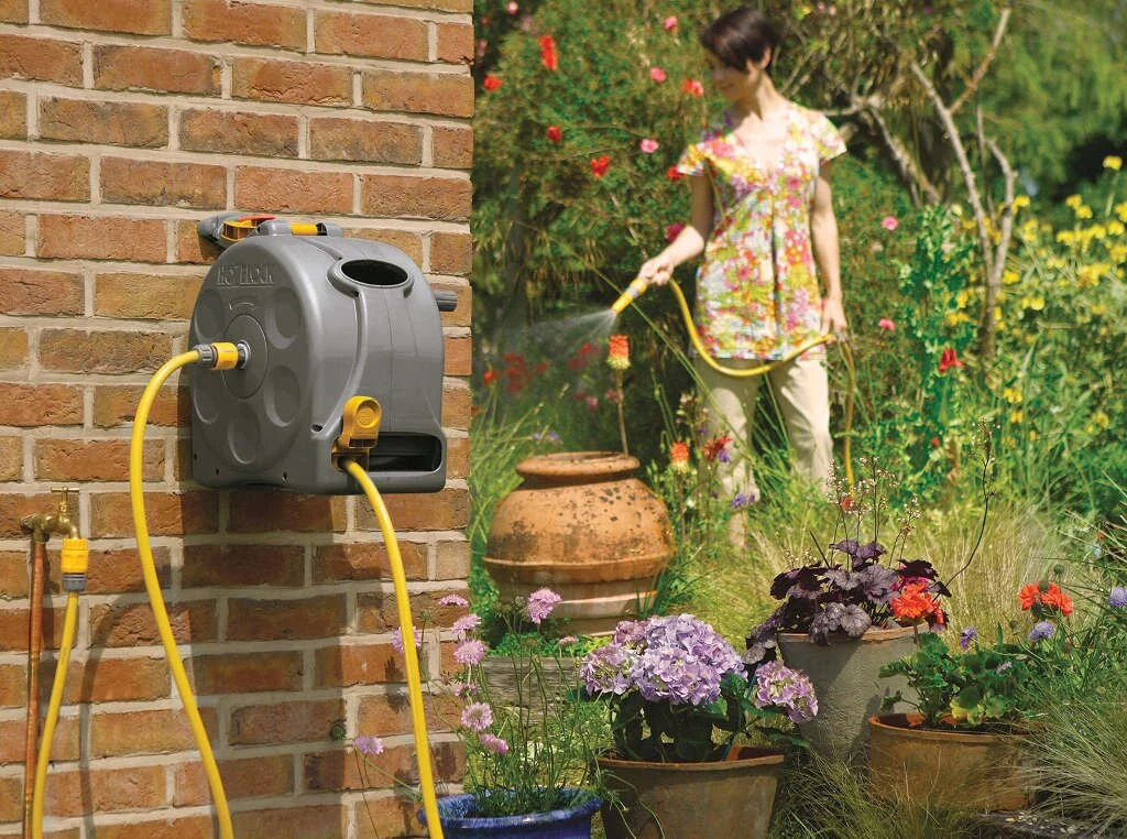 Hozelock Slangenhaspel Compact Reel 2 In 1 - Afbeelding 2