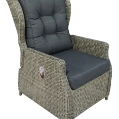 MeSaMi Ibiza Lounge Chair Verstelbaar Kobo Grey