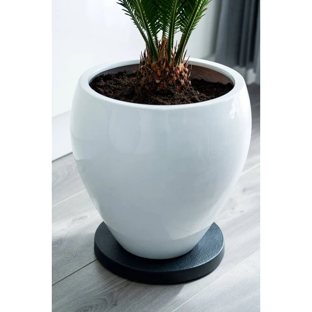 Nature Planttrolley Antraciet 29 Cm Rond - Afbeelding 3